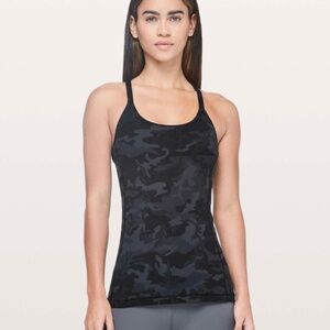 Lululemon Free To Be Tank in Incognito Camo Multi Grey